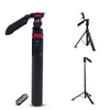 Digitek (DTR 565 SS) Tripod Selfie Stick with Wireless Remote, 360° Rotation, 7-Section Aluminum Rod, 1450mm Max Height, 3kg Load, GoPro Adapter – Compatible with Phone & Action Cameras