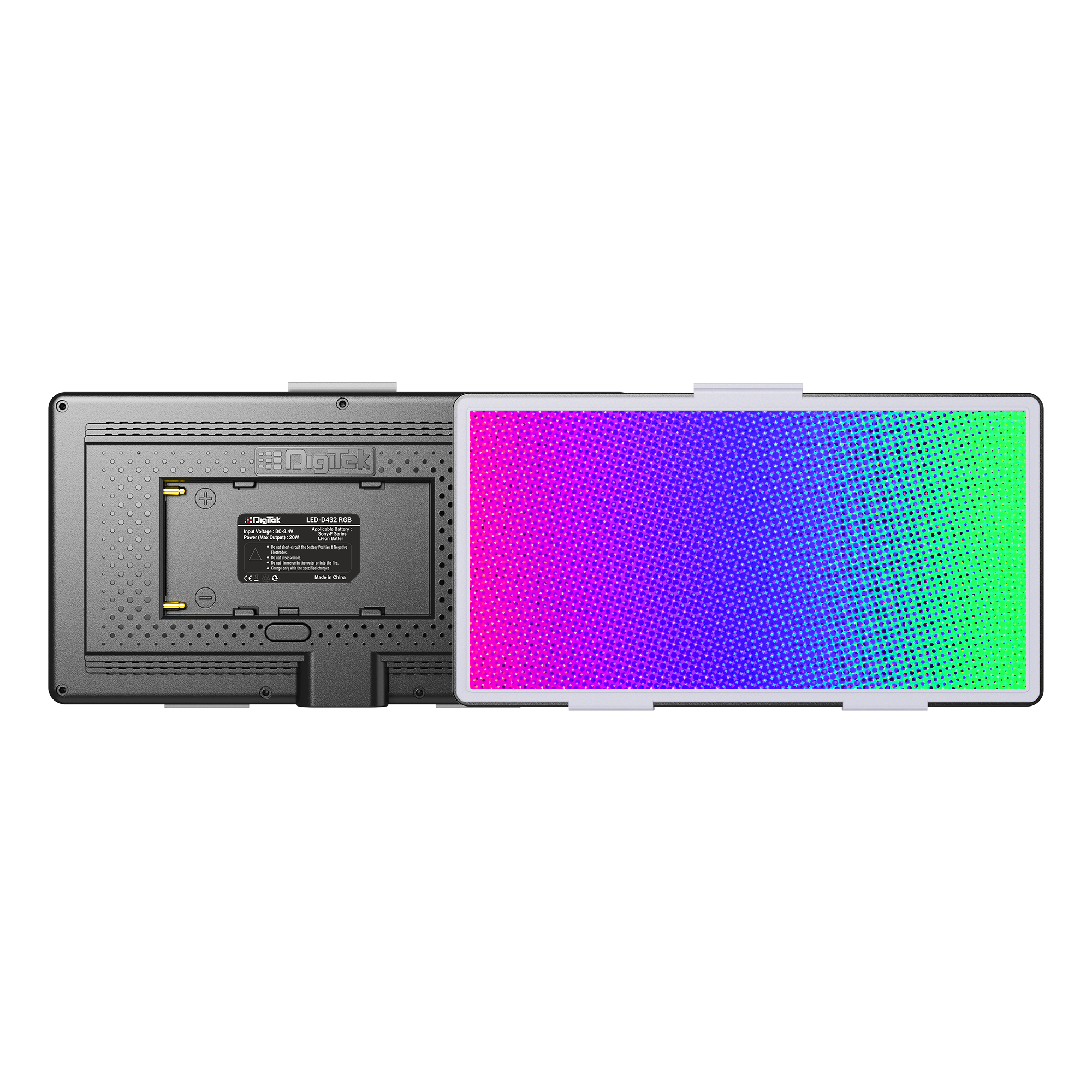 Digitek (LED-D432 RGB) Portable RGB LED Video Light LED-D432 RGB