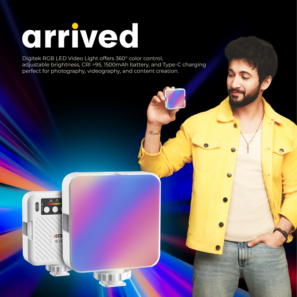 Video Light Android Buy LED Video Light Online at Best Price | Digitek