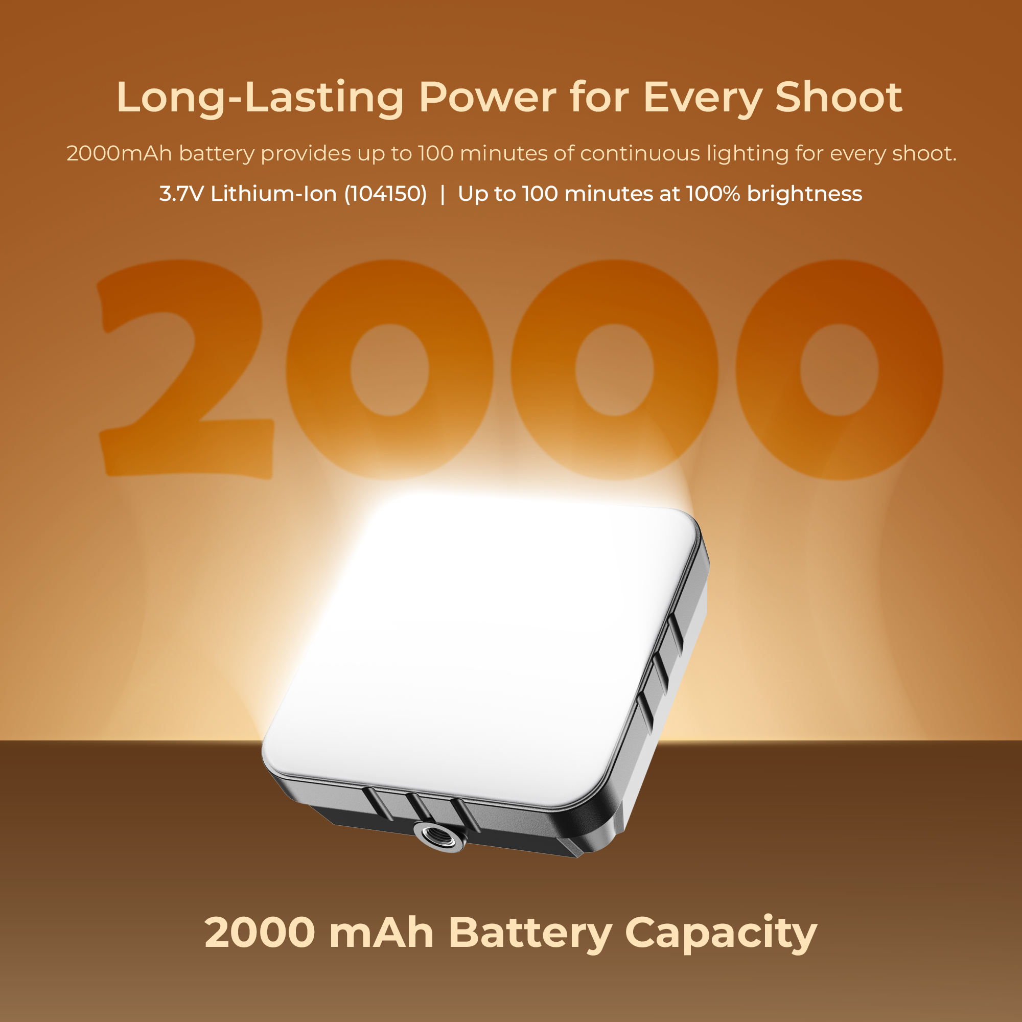 Digitke (LED-D11W) Portable Bi-Color LED Video Light LED-D11W