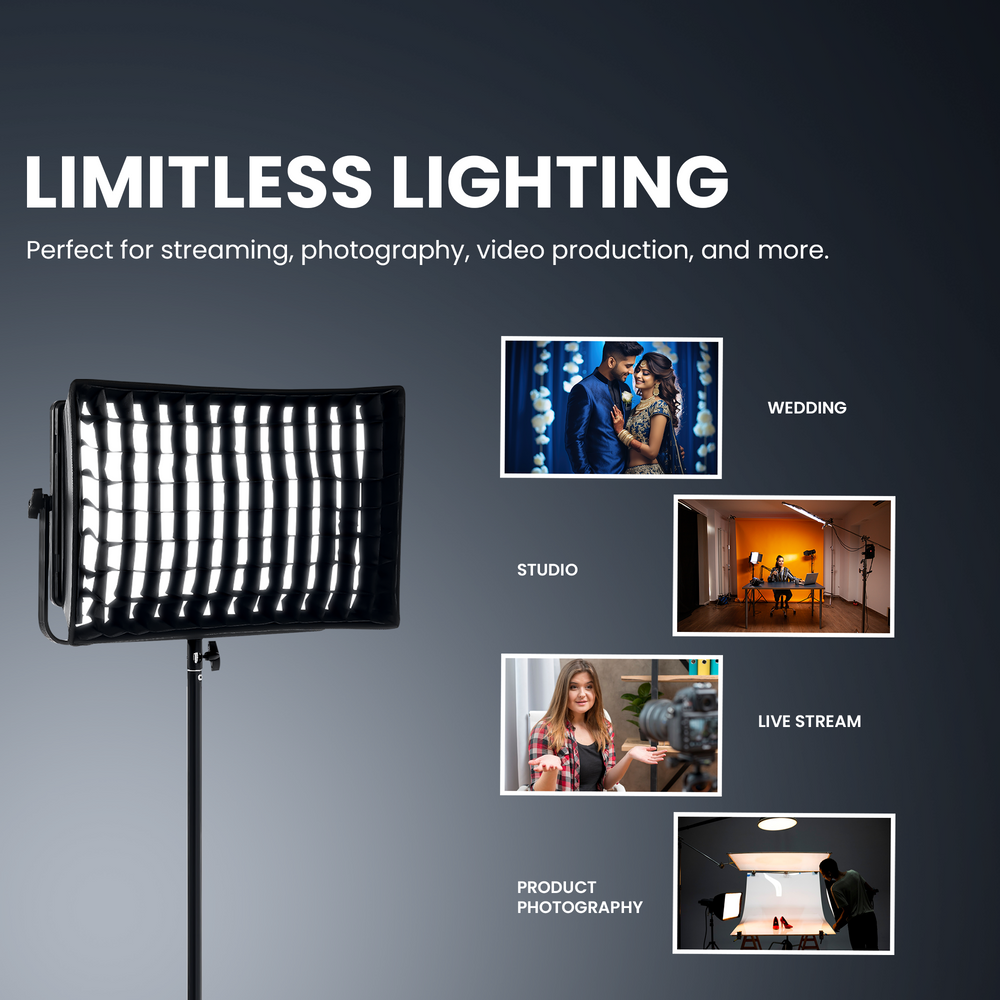 Buy Digitek LED-D1500 Portable Flat Panel LED Video Light Online