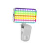 Digitek LED-D3W RGB Pocket Light, 3W Rechargeable RGB Video Light, 2700K-6500K Adjustable Color Temperature, 32 LED Beads, 23 RGB Effects, 180° Rotation, Type-C Charging for Photography, Vlogging