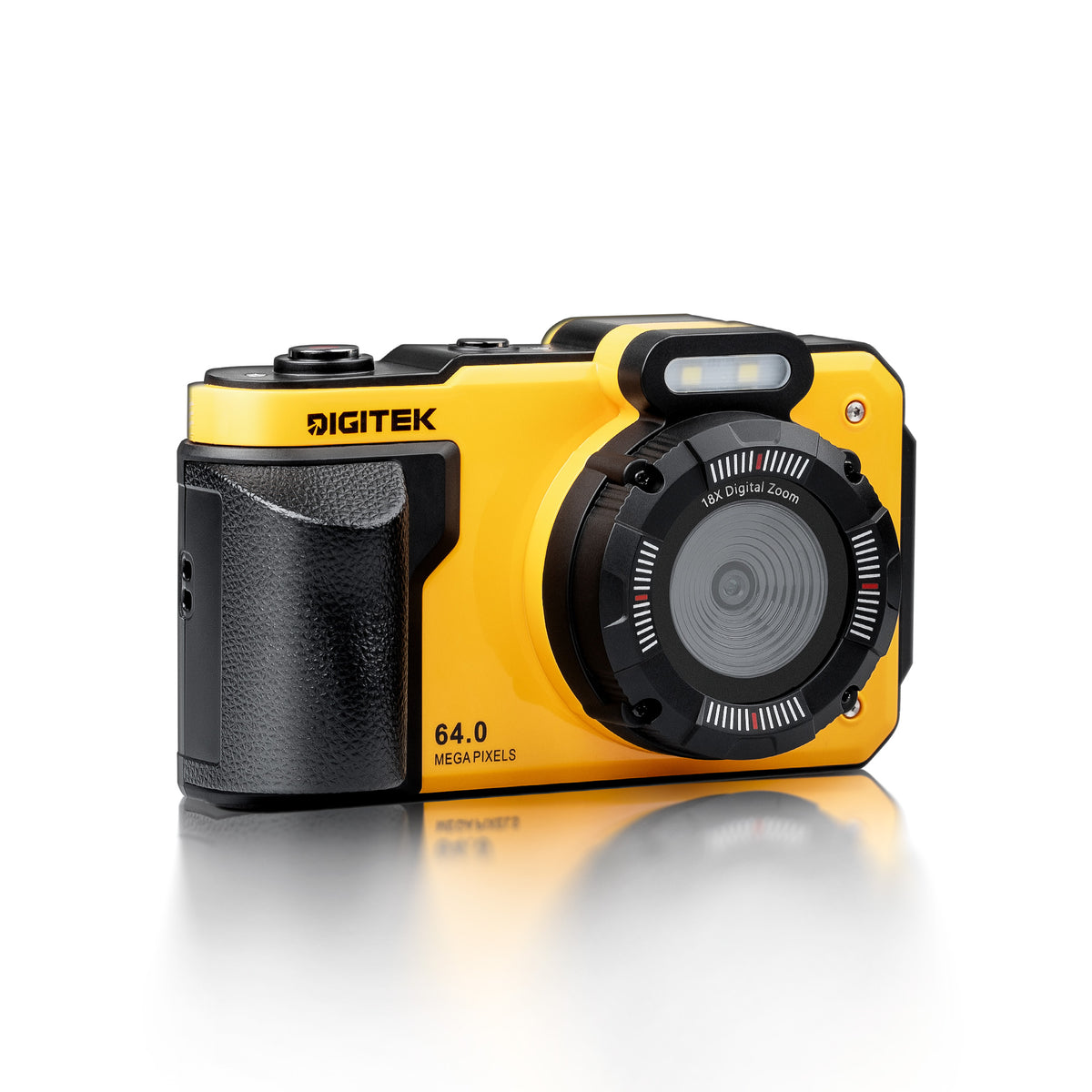 Digitek DAC-204 4K Digital Camera, 64MP Photo Resolution, 4K Ultra HD Video Recording, 2.88 Inch LCD Screen, Auto Focus, 18X Digital Zoom, WiFi Control, Slow Motion, Time-Lapse, Type-C Charging