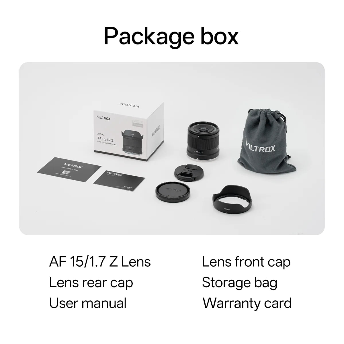 Viltrox AF 15mm F1.7 Air APS-C Lens for Nikon Z-Mount