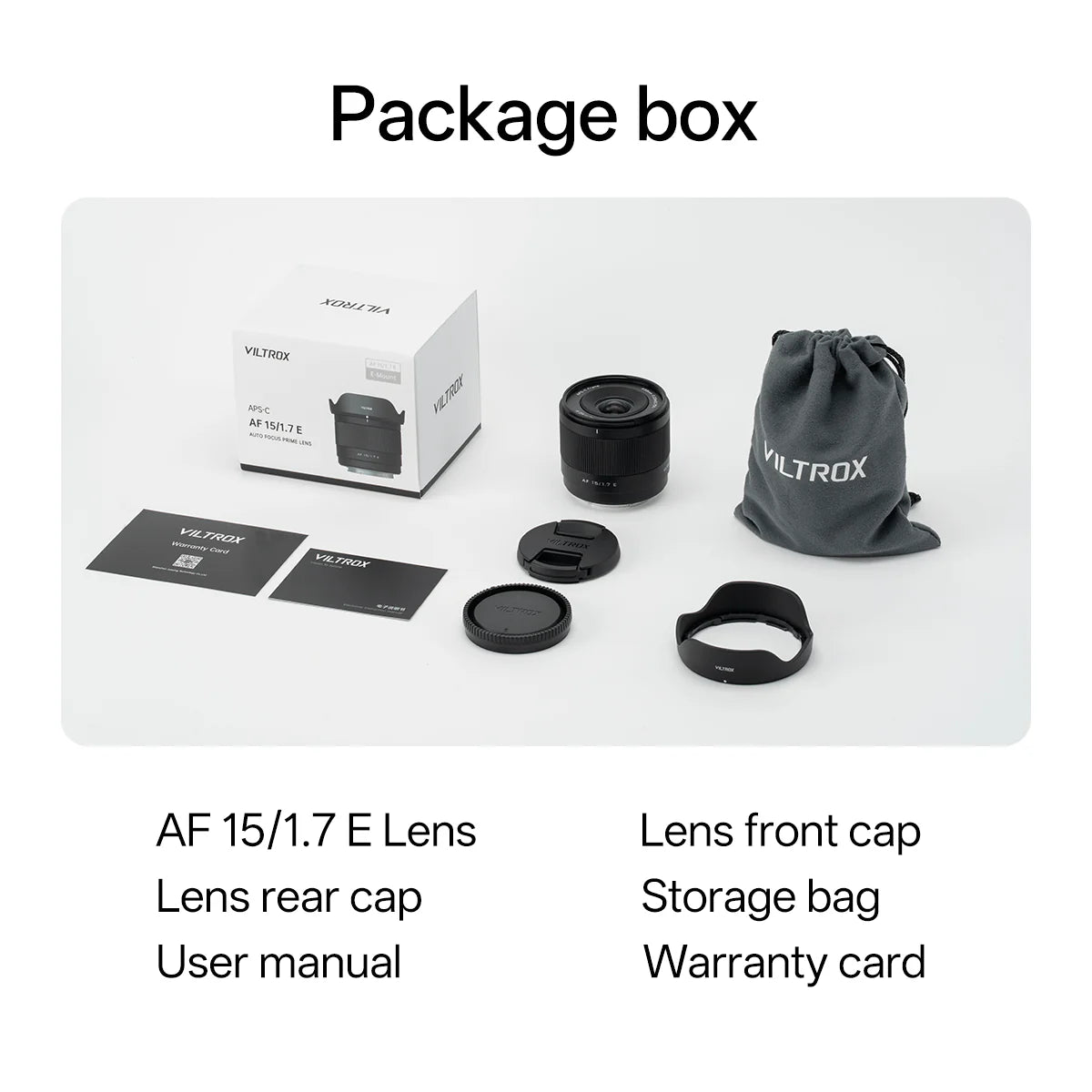 Viltrox AF 15mm F1.7 Air APS-C Lens for Sony E-Mount