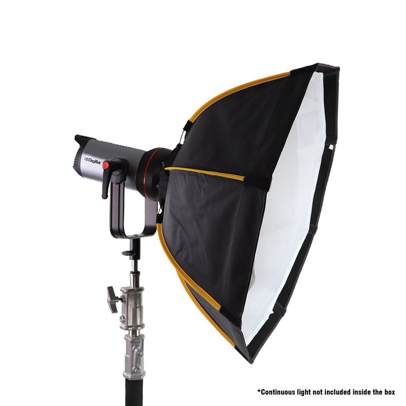 Digitek DSB-65 Bowens Octagon Softbox | 65cm, 2 Diffusers & Silver