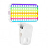 Digitek LED-D3 W RGB Pocket Light, 3W Rechargeable RGB Video Light, 2700K-6500K Adjustable Color Temperature, 32 LED Beads, 23 RGB Effects, 180° Rotation, Type-C Charging for Photography, Vlogging