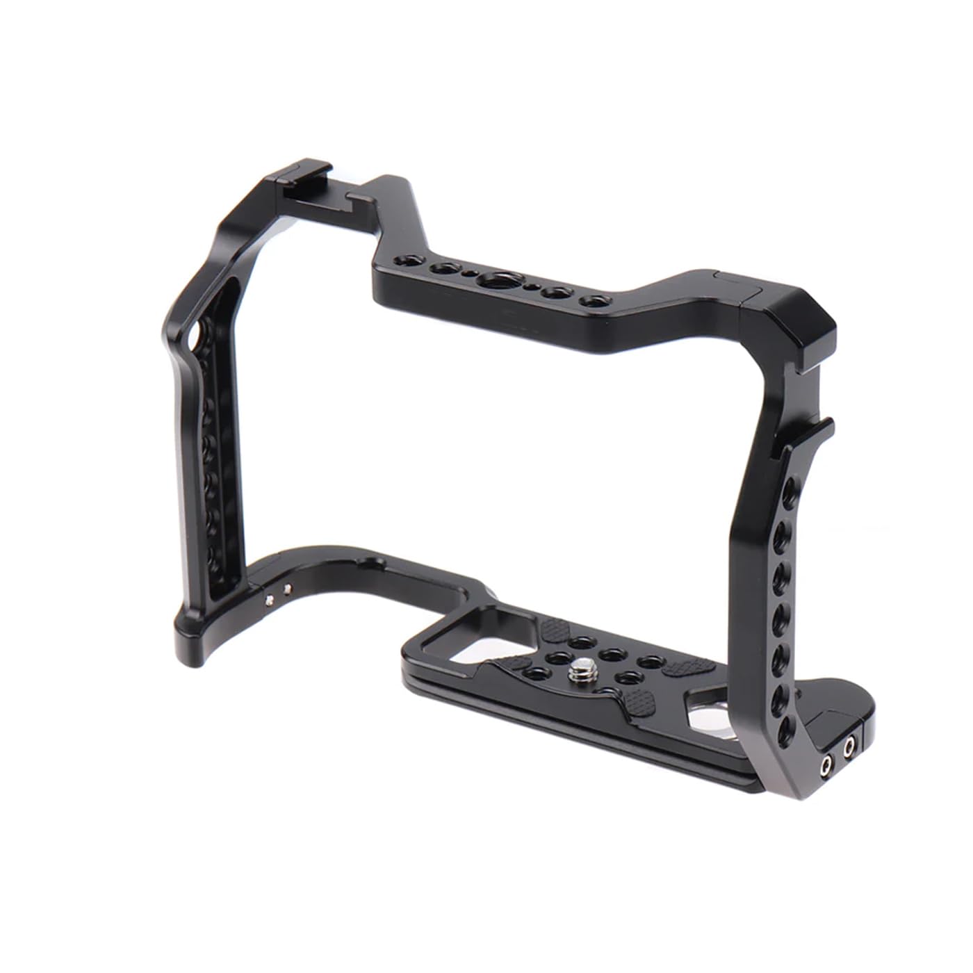 Digitek Cam Cage for (C) EOS-R5 R6 Camera Aluminum Form-Fitted Cage with Quick Tripod Mounting