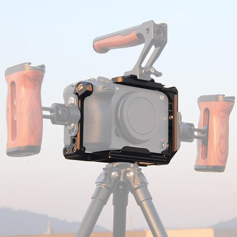 Digitek Cam Cage (S) FX3/FX30 Aluminum Cage with HDMI Cable Clamp & Quick Tripod Mounting