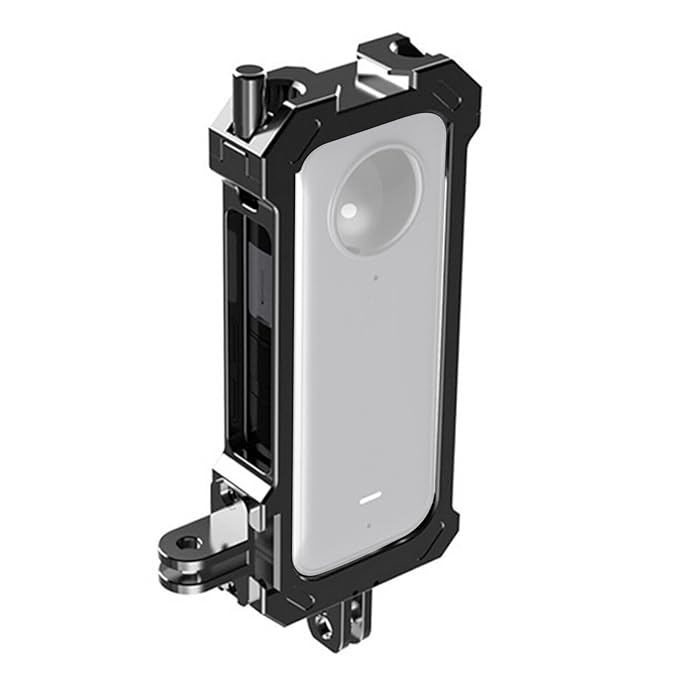 Digitek Cam Cage for Insta X3 Camera Aluminum Form-Fitted Cage with Quick Tripod Mounting