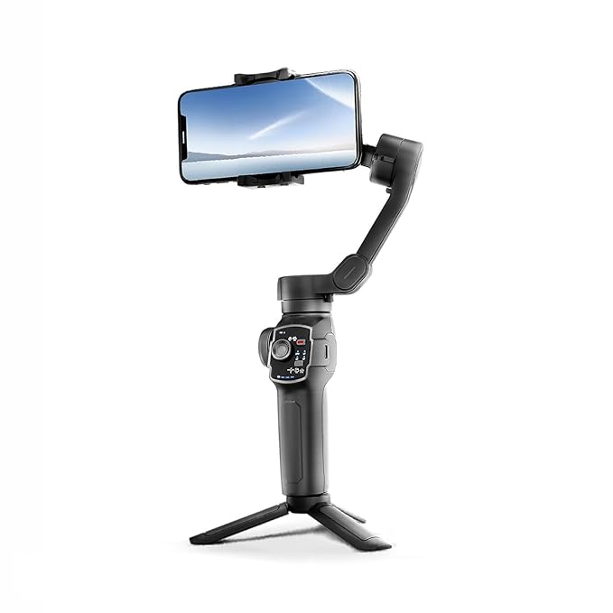 Digitek (DSG-009F) 3 Axis Foldabe Smartphone Gimbal with Built in Extandable Telescopic Rod