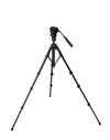Digitek DTR-560 VD Professional Video Tripod Stand, 1700mm Height, 5kg Load Capacity, 3-Way Adjustable Pan Head, 360° Rotation, Heavy Duty Tripod for DSLR Cameras, Camcorders & Video Shooting
