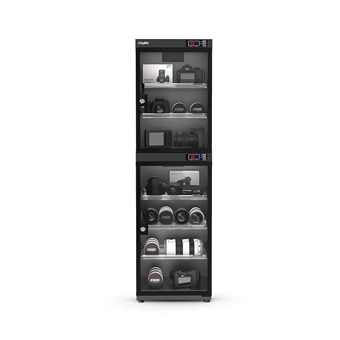Digitek AD 190S 190 Liters Capacity Digital Display Dry Cabinet with Humidity Controller