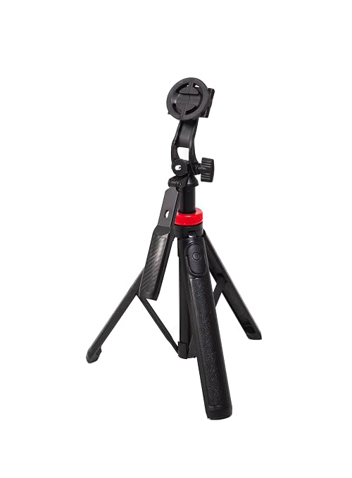 Digitek DTR-535 MS Magnetic Selfie Stick Tripod with Remote, 1600mm Height, 360° Rotation, Mobile Phone Holder, 6-Section Extendable Stand for Vlogging, Photography, Live Streaming & Video Calls