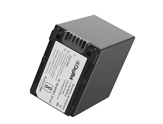 Digitek (NP FV100) 3900mAh Extra Power Secondary Rechargeable Li-ion Camera Battery for Sony FDR-AX53,FDR-AX700,HDR-CX455,HDR-CX675,DCR-SR21,DCR-SR60,DCR-SR68,DCR-SR88 Camera