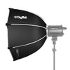 Digitek (DSB 90 Bowens) 90CM Octagon Soft Box with Bowens Mount Lightweight & Portable, Comes with Diffuser Sheets & Carrying Case (DSB-90 Bowens)