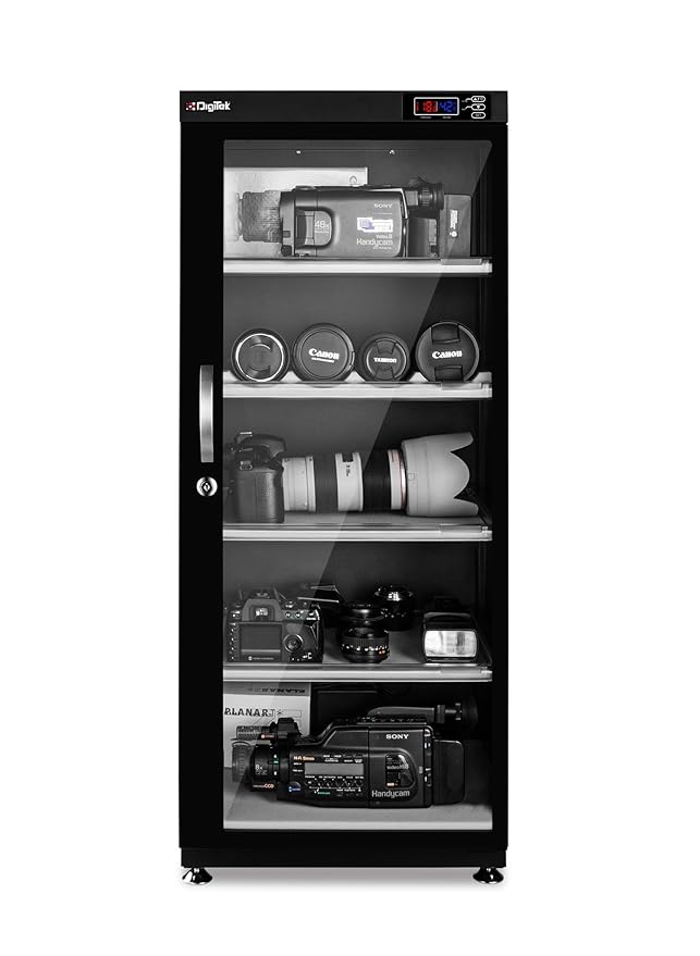 Digitek DS 130S 125 Liters Capacity Digital Display Dry Cabinet with Humidity Controller