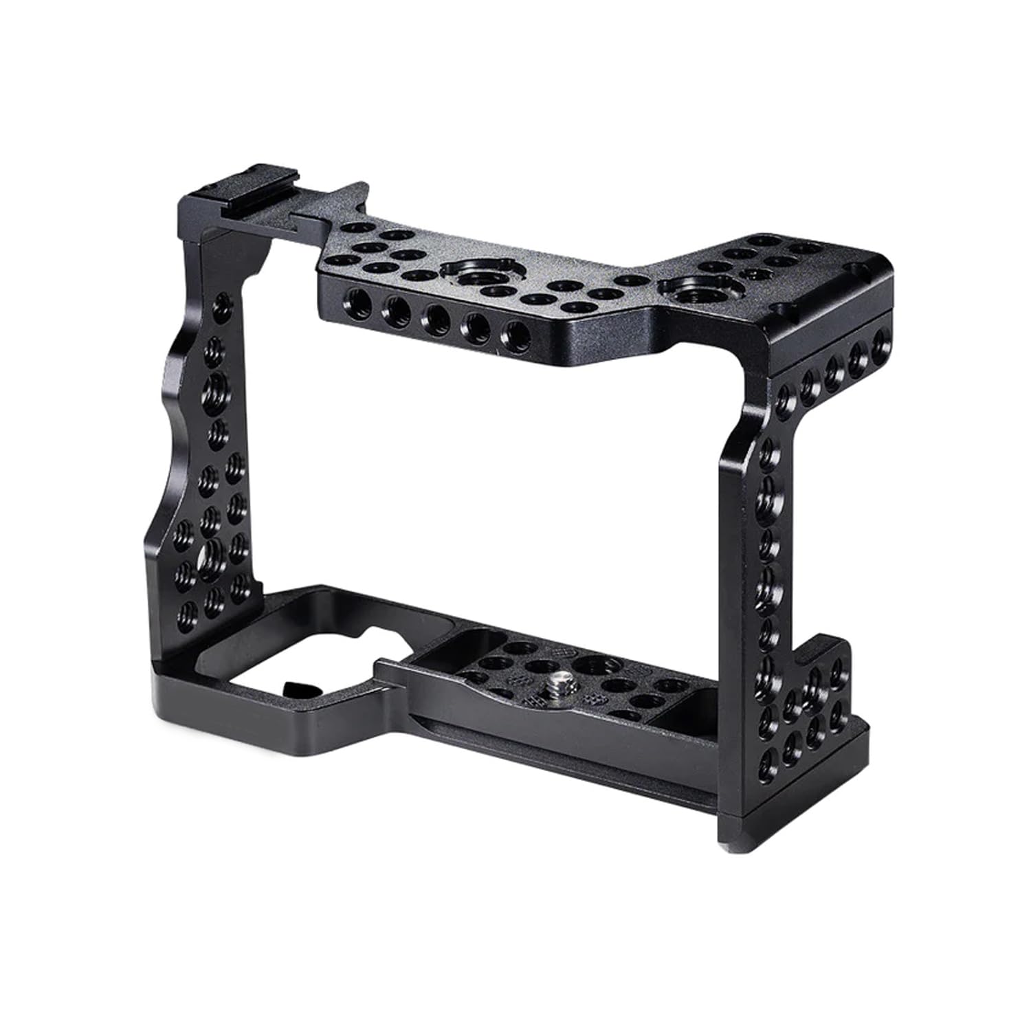 Digitek Camera Cage A7R2/R3/M3/M2/A9 Compatible with Sony A7R2 /A7R3 /A9 /A7M3 /A73 /A72 /A7M2 | Aluminum Form-Fitted Cage with HDMI Cable Clamp &amp; Quick Tripod Mounting