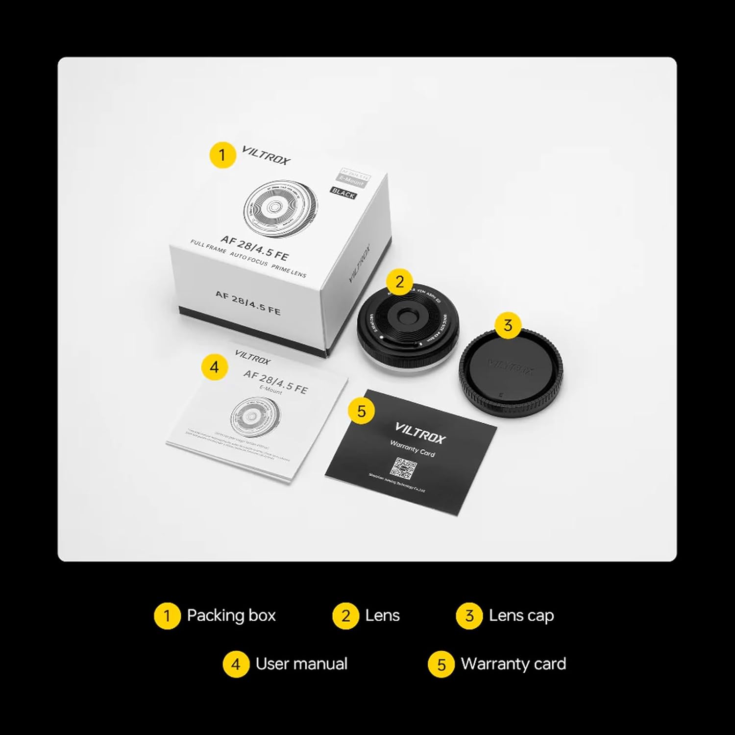VILTROX 28mm F4.5 Pancake Lens for Sony E, 28mm f/4.5 FE Chips-Size Full Frame Len Auto Focus Camera Lenses Prime Wide Angle Lens for Sony e Mount a7cr a7cii a7c a6700 zv-e100 a6600 a6400 a7iv a7iii