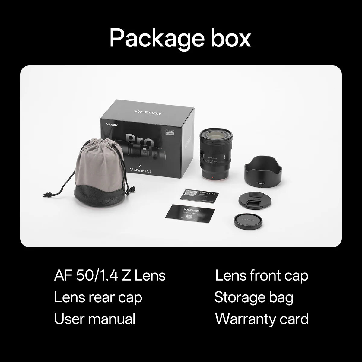 Viltrox AF 50mm F1.4 Pro Full-Frame Lens for Nikon Z-Mount