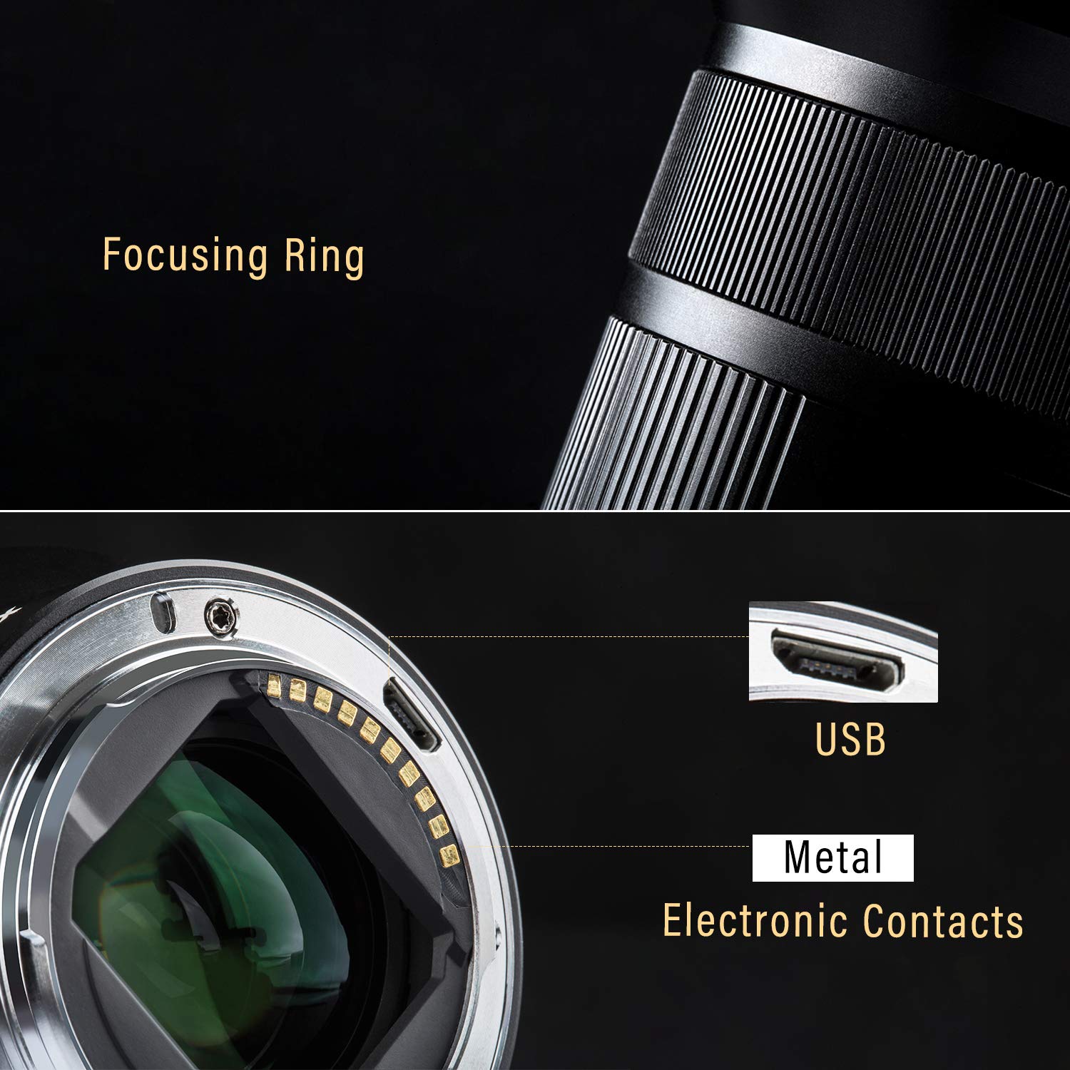 VILTROX 85mm F1.8 Lens Full Frame Manual Focus Medium Telephoto Portrait Prime Lens for Sony E Mount A9 A7R3 A7R2 A7M3 A7M2 A7S2 A6500 A6300 A6000 - Digitek