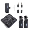 Digitek (DWM 106) 2-in-1 Wireless Microphone System, 80M Range, Noise Cancellation & Reverberation Mode, 360° Sound Capture, Lightning/Type-C/TRRS/TRS Adapter Support for DSLR/Camcorder/Android & iOS (White Color))