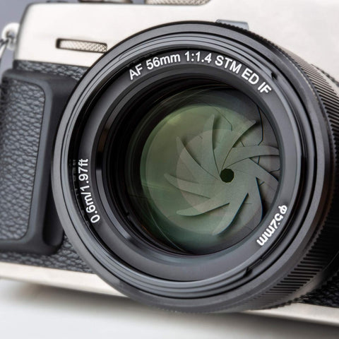 Viltrox 56mm F1.4 Autofocus Lens for Fuji,Large Aperture APS-C Format Portrait Lens for Fujifilm X-Mount Cameras X-T200/T30/T4/T3/A7/Pro3 with USB Upgrade Port…