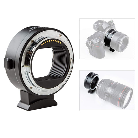 VILTROX EF-Z Lens Mount Adapter Ring Auto Focus Compatible with Canon EF/EF-S Lenses to Nikon Z6/Z7/Z50 Cameras