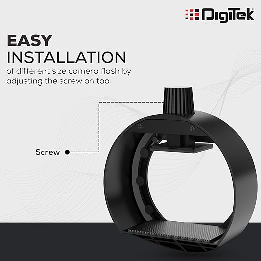Digitek (DSR-001) Adapter for Round Head Speedlite Accessory.