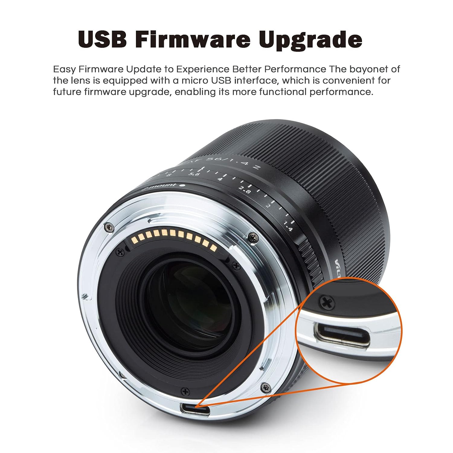 Viltrox 56mm F1.4 Autofocus Lens, Compatible with APS-C Nikon Z-Mount Mirrorless Camera Z fc Z50 Z5 Z6 Z6 II Z7 Z7 II (Black)