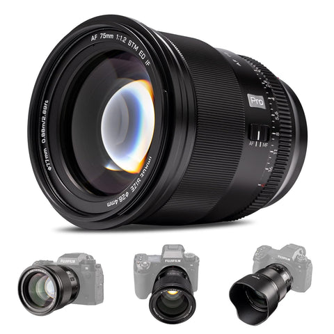 Buy Viltrox 75mm F1.2 Pro Level Autofocus Lens, Compatible with 