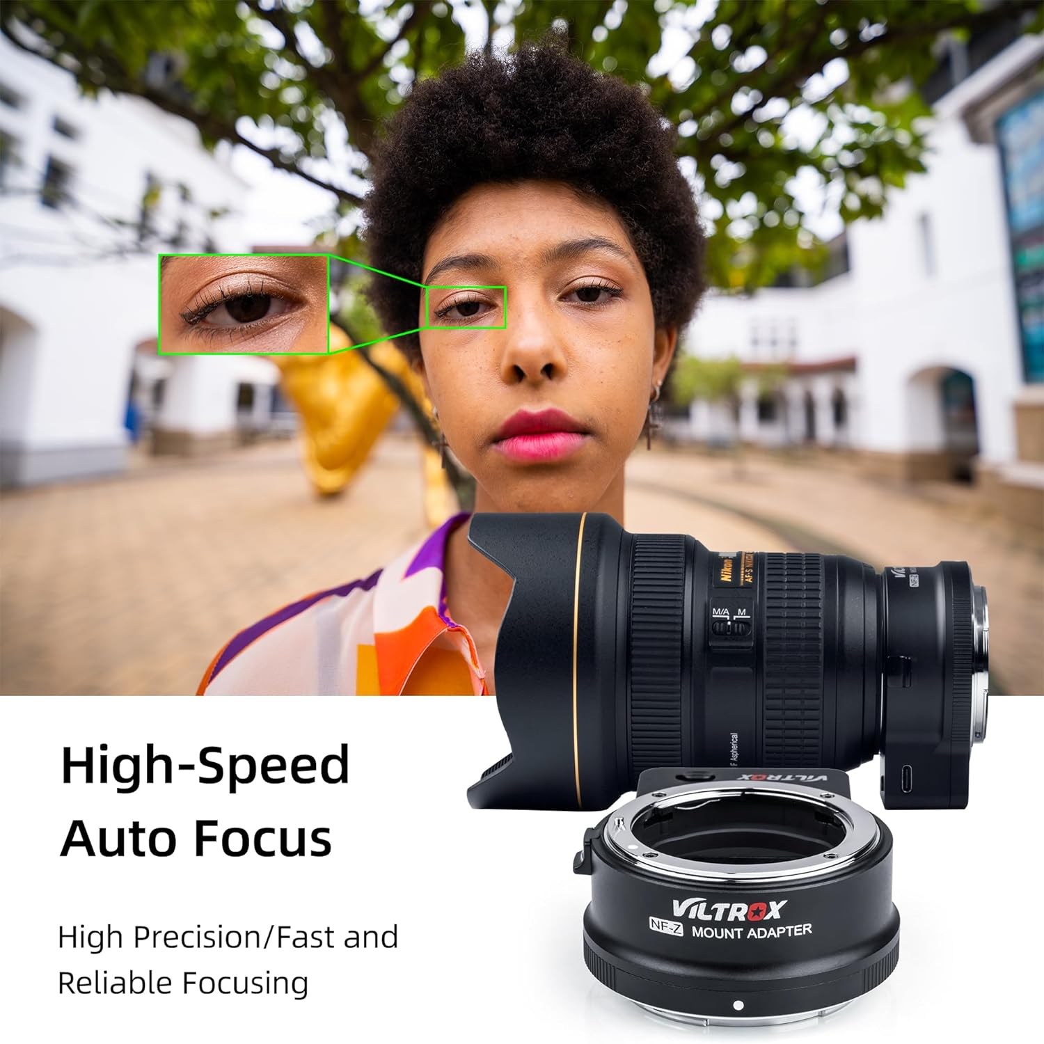 Buy VILTROX NFZ Auto Foucs Lens Adapter, Design for Nikon FMount Lens