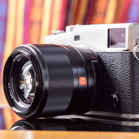 Viltrox 56mm F1.4 Autofocus Lens for Fuji,Large Aperture APS-C Format Portrait Lens for Fujifilm X-Mount Cameras X-T200/T30/T4/T3/A7/Pro3 with USB Upgrade Port…