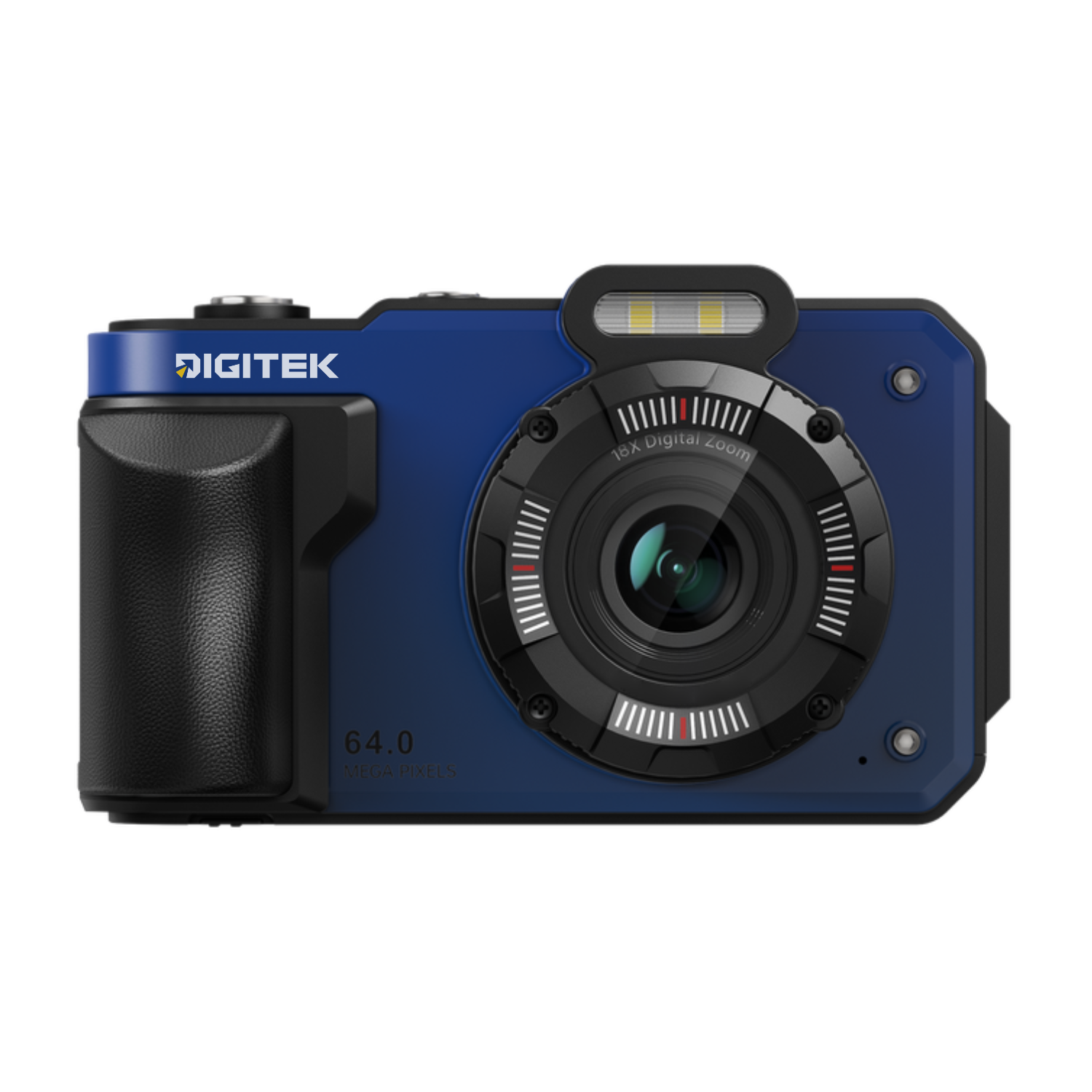 Digitek DAC-204 4K Digital Camera, 64MP Photo Resolution, 4K Ultra HD Video Recording, 2.88 Inch LCD Screen, Auto Focus, 18X Digital Zoom, WiFi Control, Slow Motion, Time-Lapse, Type-C Charging