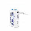 Envie 9V Infinite 900mAh Li-ion Rechargeable Battery Type C