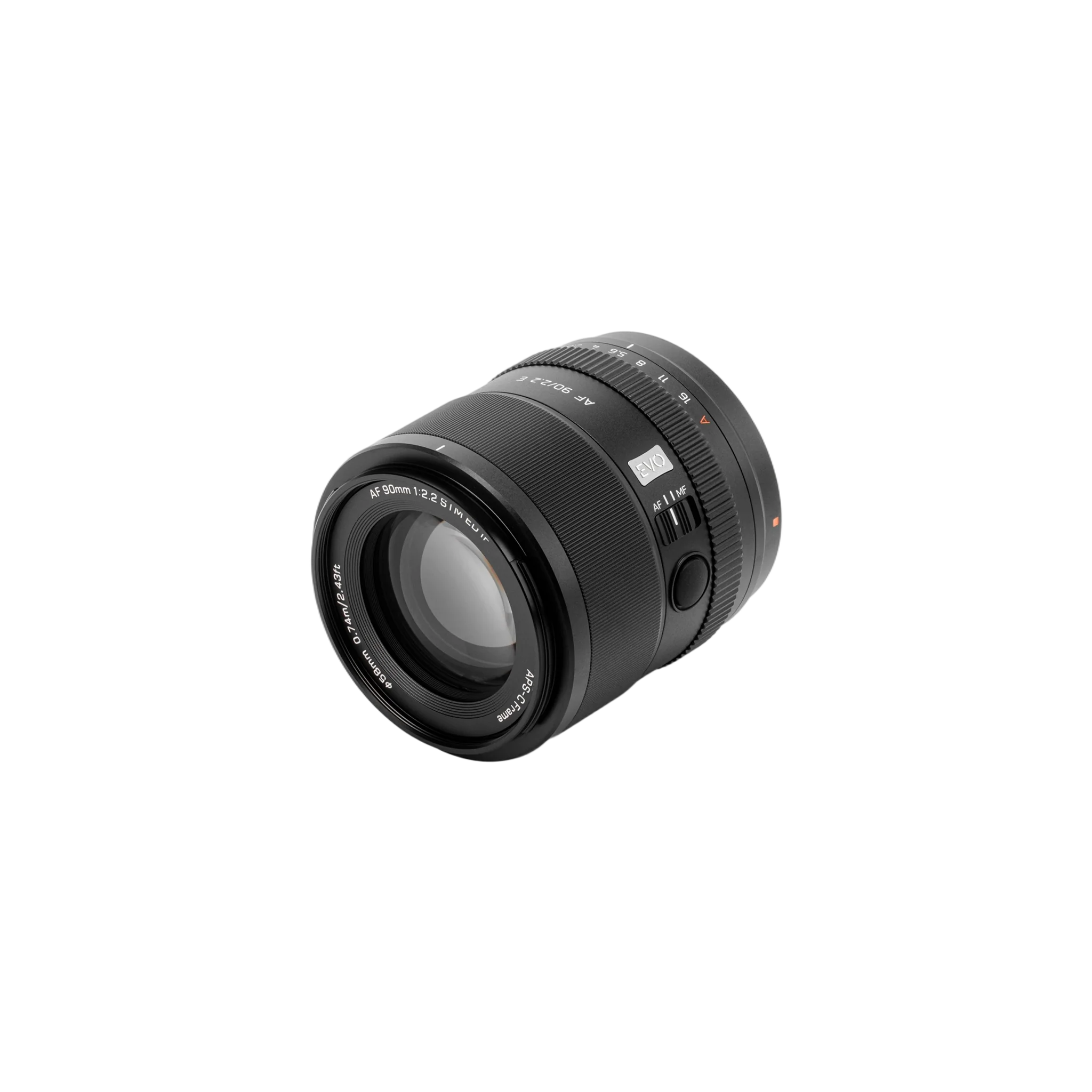 Viltrox AF 90mm F2.2 EVO APS-C Prime Lens for Sony E-Mount, STM Autofocus Lens with F2.2 Aperture, 0.74m Close Focus, 58mm Filter Thread, USB-C Firmware Upgrade, Lightweight 320g Design