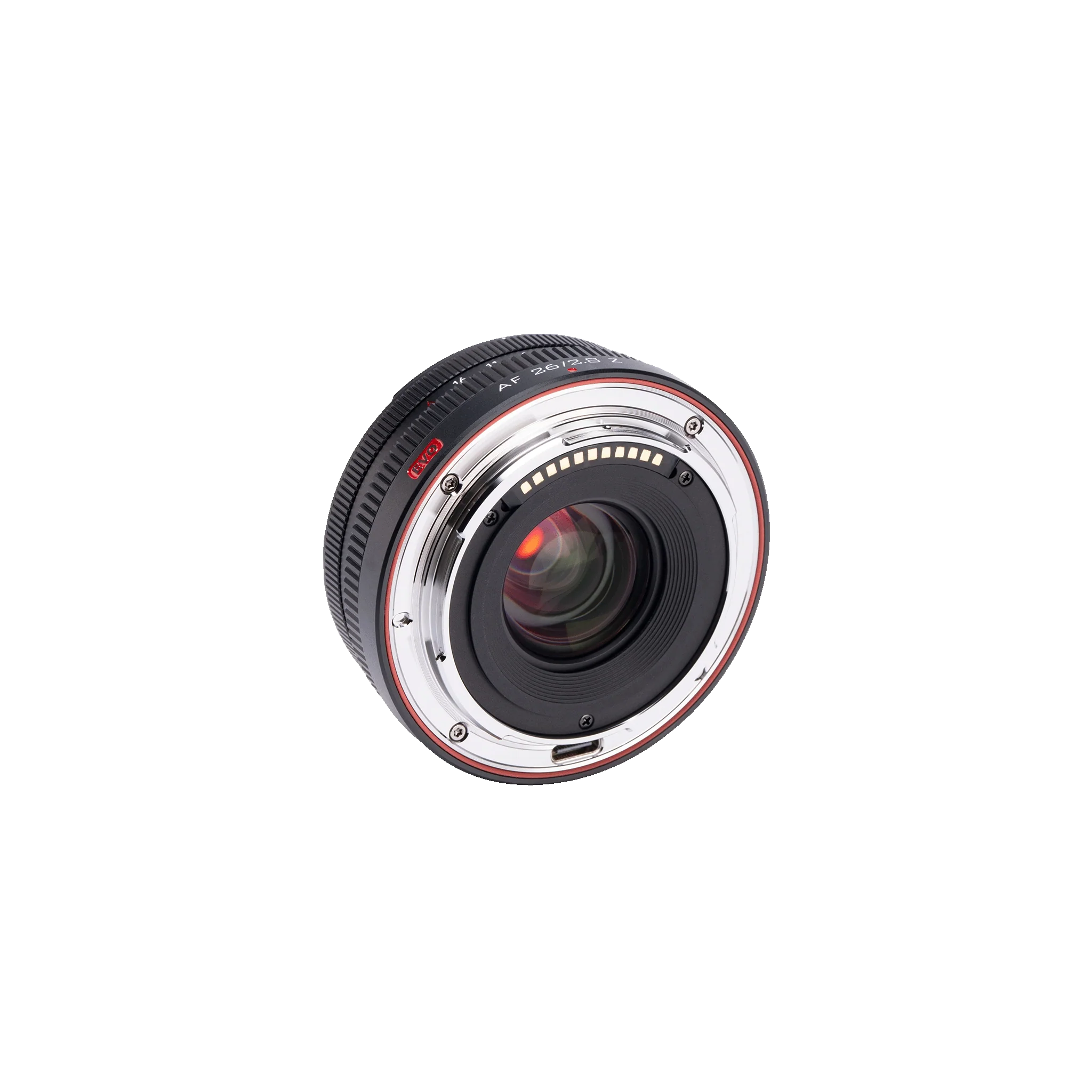Viltrox AF 26mm F2.8 EVO Full-Frame Prime Lens for Nikon Z-Mount, Pancake Lens with Dual Control Rings, F2.8 Aperture, 0.2m Minimum Focus Distance, 130g All-Metal Body, USB-C Firmware Port