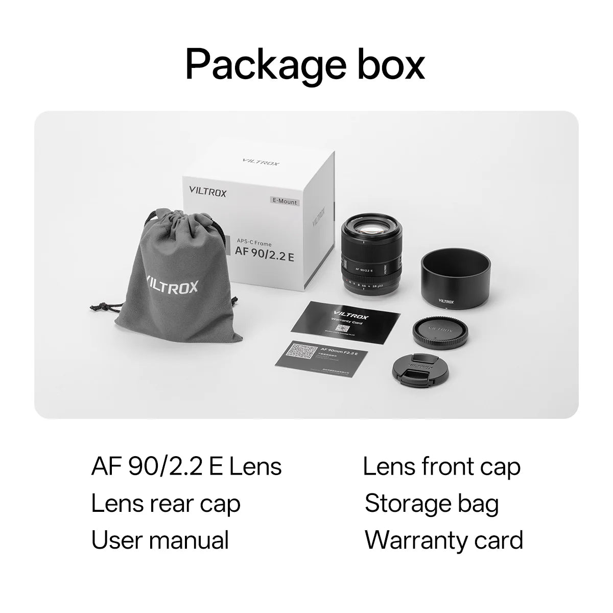 Viltrox AF 90mm F2.2 EVO APS-C Prime Lens for Sony E-Mount, STM Autofocus Lens with F2.2 Aperture, 0.74m Close Focus, 58mm Filter Thread, USB-C Firmware Upgrade, Lightweight 320g Design