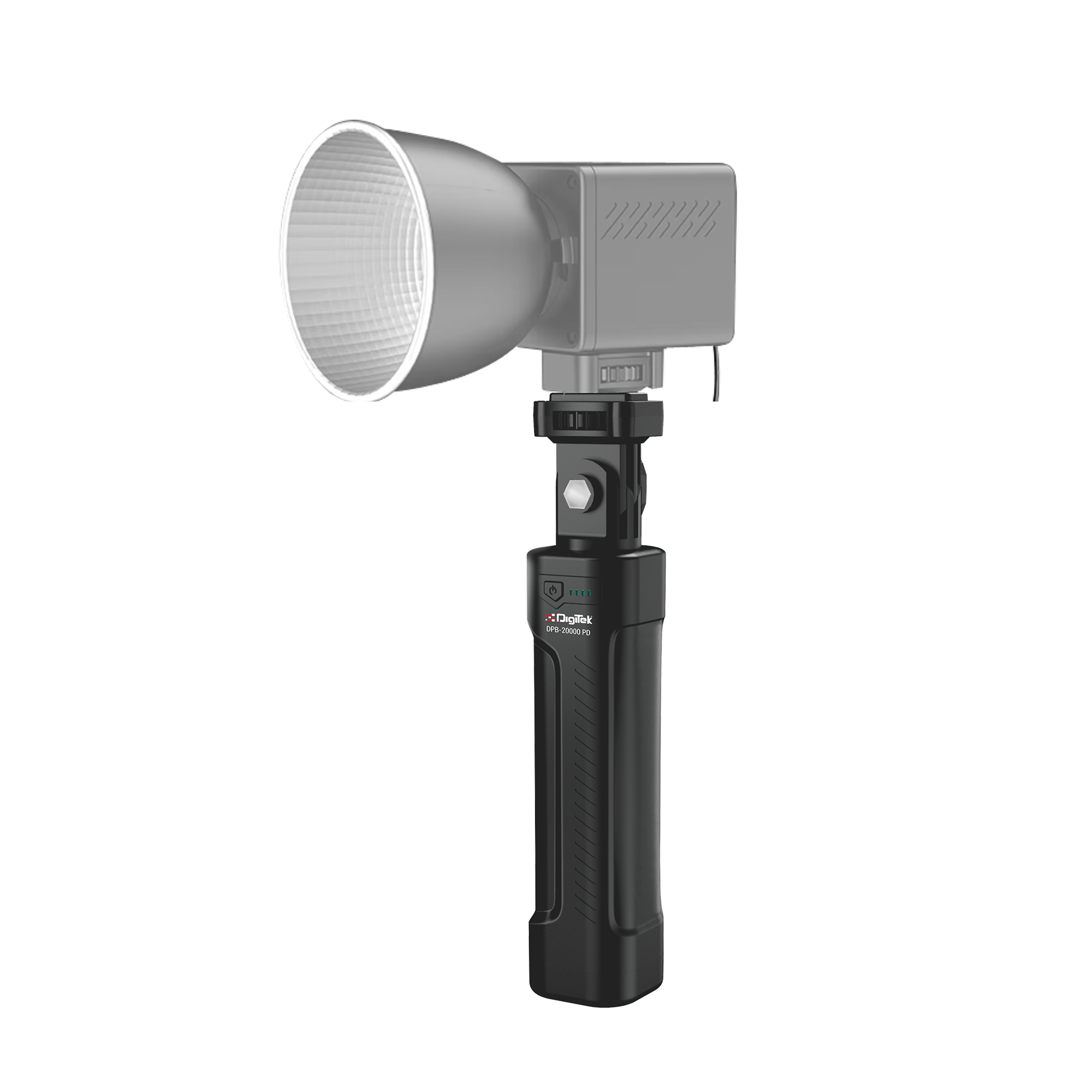 Digitek DPB-20000 PD Battery HANDLE GRIP for LED Studio COB Light