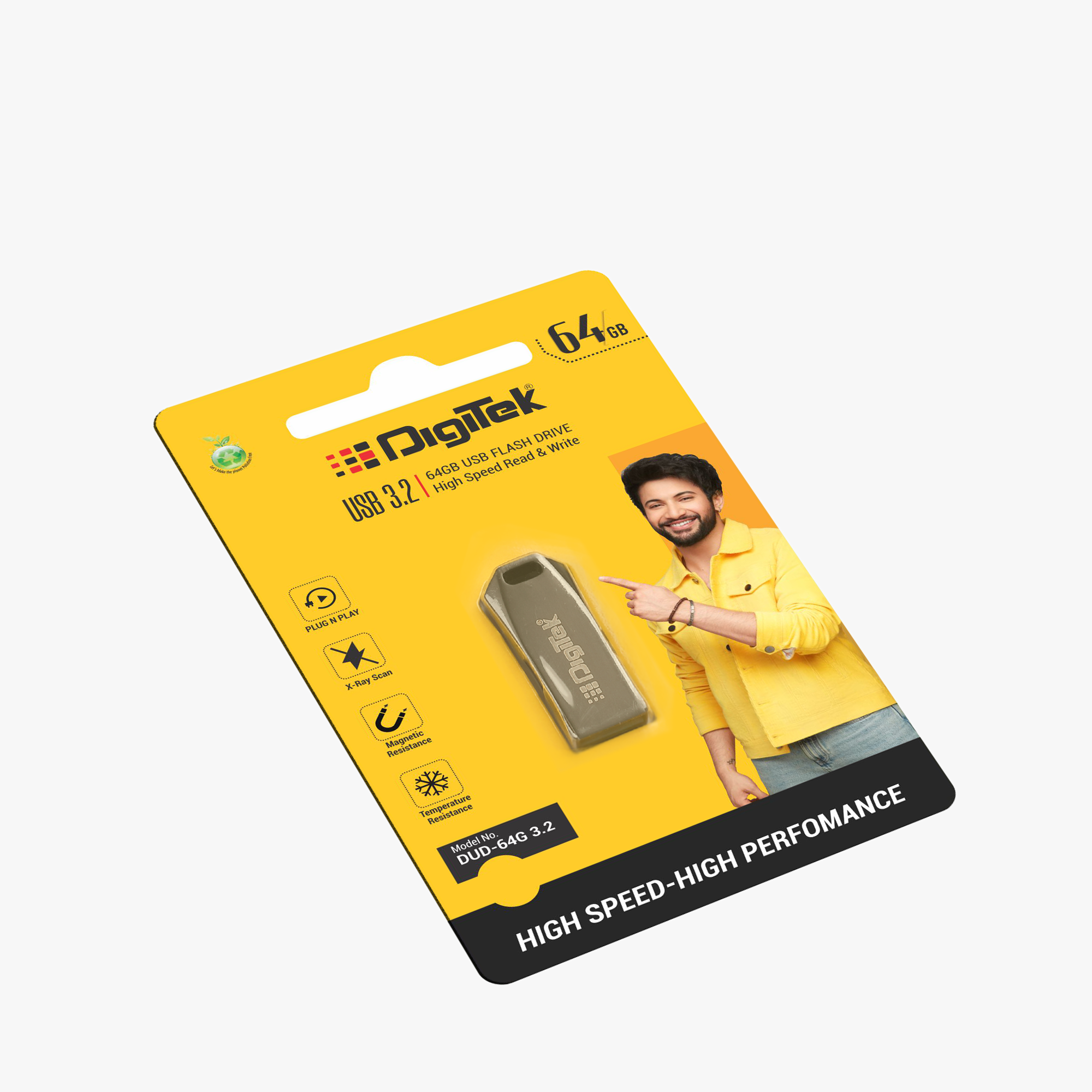 Digitek (DUD 64G 3.2) Pen Drive USB 3.0 64 GB