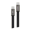 Digitek DC 1M C2C 60W NB FL Type-C to Type-C Fast Charging Cable, 60W Power Delivery, 480Mbps Data Transfer, Nylon Braided, Aluminium Connectors, 1 Meter USB-C Cable for MacBook, iPad, Samsung, OnePlus & More