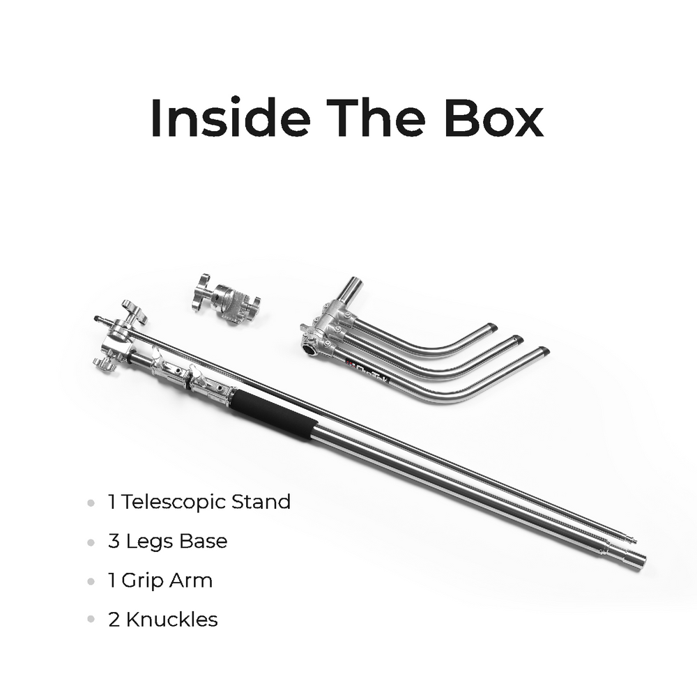 Buy Digitek Heavy Duty Light Stand C-Stand Max 10 Feet for Studio Online