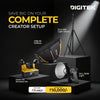 Creators Special Kit 5 - Wireless Mic + Continuous Light + Light Stand + Softbox