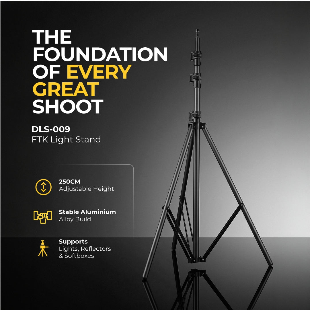 Creators Special Kit 5 - Wireless Mic + Continuous Light + Light Stand + Softbox