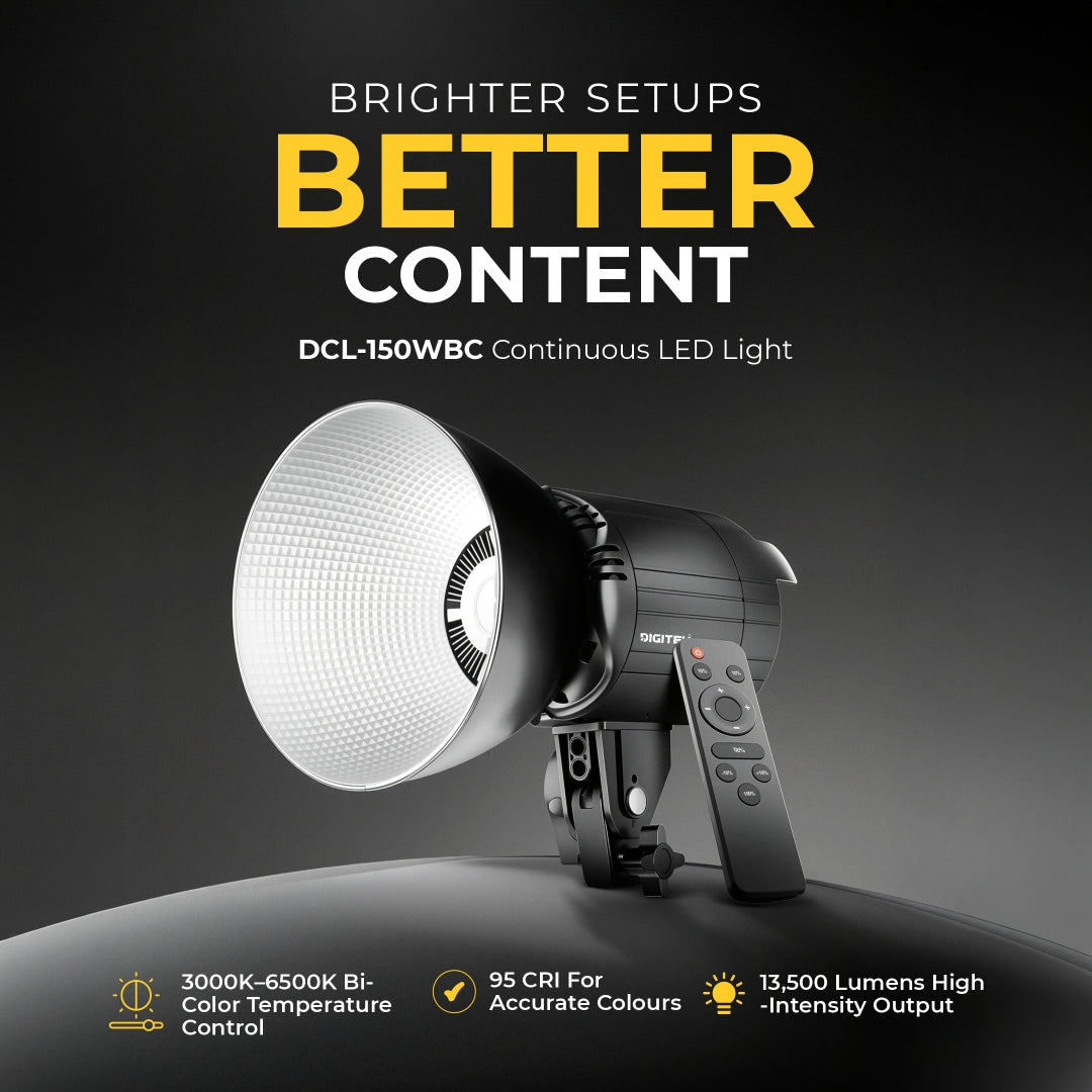 Creators Special Kit 5 - Wireless Mic + Continuous Light + Light Stand + Softbox