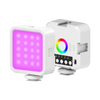 DIGITEK LED-D8W RGB Video Light, Portable Pocket LED Light with 3000K–9000K + RGB, 70 LED Beads, 9 RGB FX Modes, 1200mAh Battery, Type-C Charging, 360° CCT/HSI, 1/4
