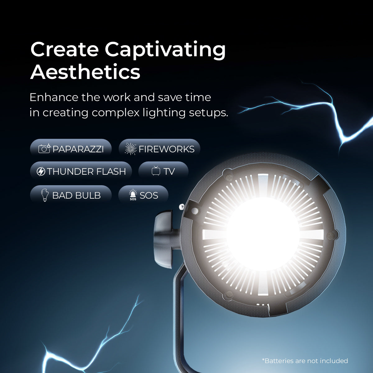 Buy Digitek DCL-100W DC Combo Continuous AC/DC LED Light DCL-lOOW DC ...