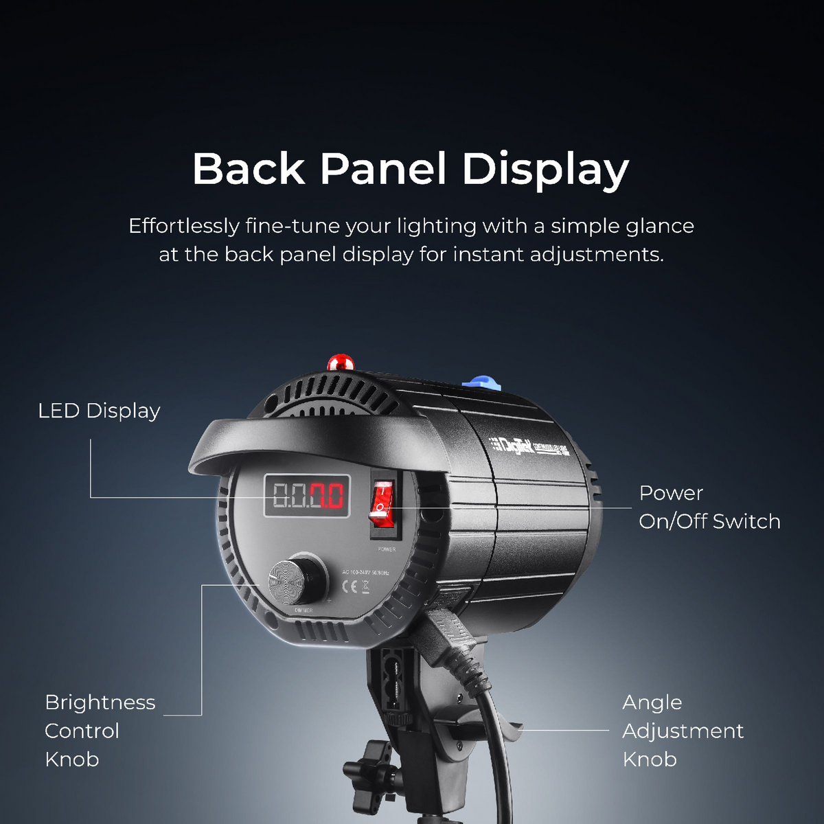 Buy Digitek DCL-150WBC Combo Bi-Color Continuous LED Light Online