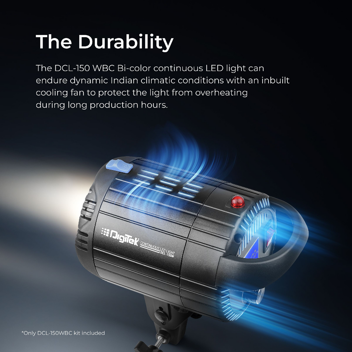 Buy Digitek DCL-150WBC Combo Bi-Color Continuous LED Light Online