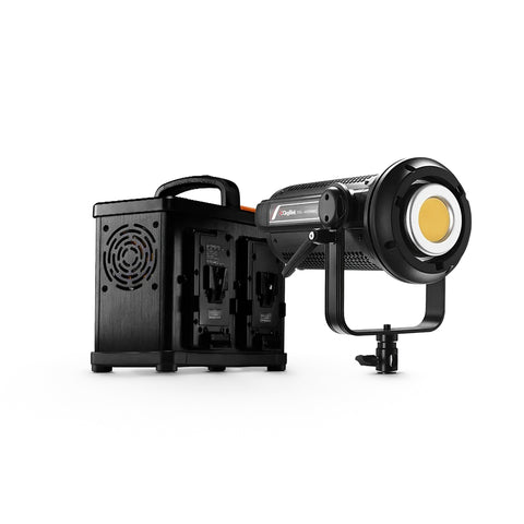 Digitek (DCL-600W Combo) Bi Color Continuous LED Light with Power Station & Reflector